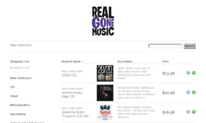 Realgonemusic.enstore.com thumbnail