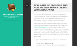 Realincomeacademy.com thumbnail