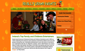 Reallygrandevents.ie thumbnail