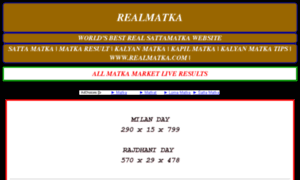 Realmatka.com thumbnail