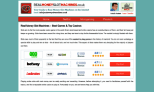 Realmoneyslotmachines.co.uk thumbnail