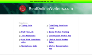 Realonlineworkers.com thumbnail