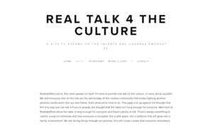 Realtalk4theculture.com thumbnail