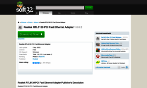 Realtek-rtl8139-pci-fast-ethernet-adapter.soft32.com thumbnail