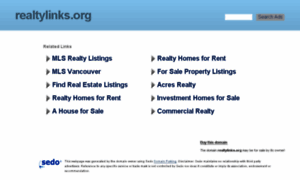 Realtylinks.org thumbnail