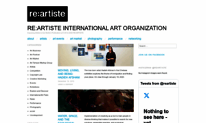 Reartiste-magazine.com thumbnail