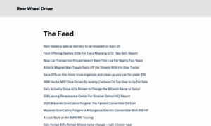 Rearwheeldriver.com thumbnail