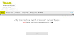 Rebac.webex.com thumbnail