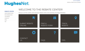 Rebate.hughesnet.com thumbnail