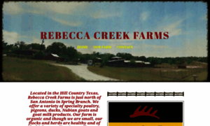 Rebeccacreekfarms.weebly.com thumbnail