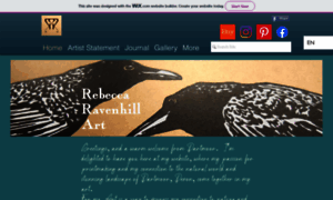 Rebeccaravenhillart.co.uk thumbnail