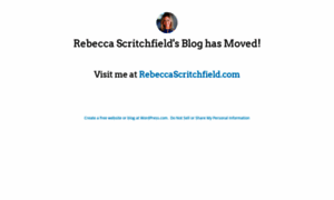 Rebeccascritchfield.wordpress.com thumbnail