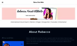 Rebeccavocalathlete.com thumbnail