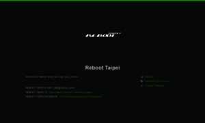 Reboot-taipei.kktix.cc thumbnail