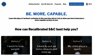 Recalibratedstrength.com thumbnail