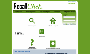 Recallchek.com thumbnail