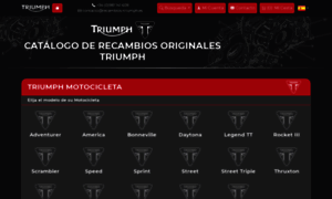 Recambios-triumph.es thumbnail