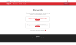 Recargas.internetclaro.com.pe thumbnail