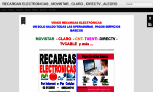 Recargaselectronicasenecuador.blogspot.com thumbnail