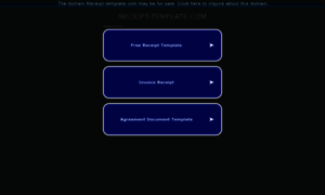 Receipt-template.com thumbnail