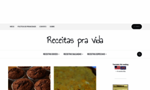 Receitaspravida.com thumbnail