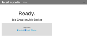 Recentjobsindia.com thumbnail