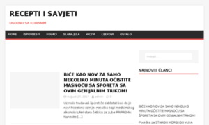 Recepti-savjeti.info thumbnail