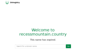 Recessmountain.country thumbnail