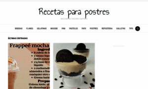 Recetasparapostres.com thumbnail