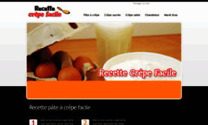 Recette-crepe-facile.fr thumbnail