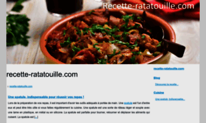 Recette-ratatouille.com thumbnail