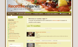 Recettes.vegan.fr thumbnail