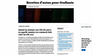 Recettesdantanpouretudiants.wordpress.com thumbnail