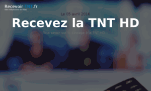 Recevoir-tnt.fr thumbnail