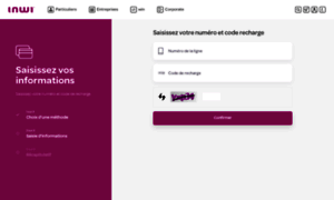 comment recharger inwi appel