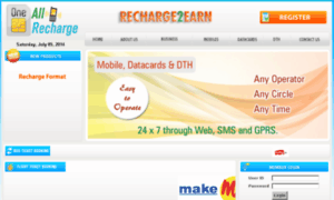 Recharge2earn.biz thumbnail