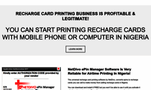 Rechargecardprinting.com thumbnail