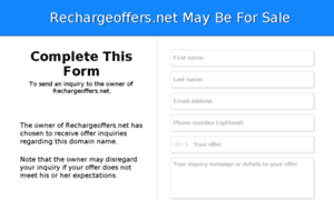 Rechargeoffers.net thumbnail