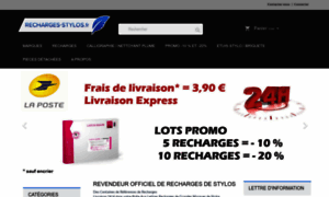 Recharges-stylos.fr thumbnail