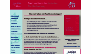 Rechtschreibung-handbuch.de thumbnail