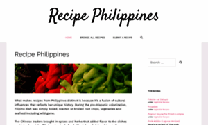 Recipephilippines.com thumbnail