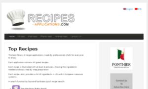 Recipes-applications.com thumbnail