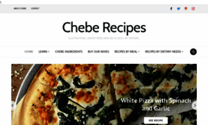 Recipes.chebe.com thumbnail