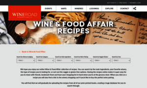 Recipes.wineroad.com thumbnail