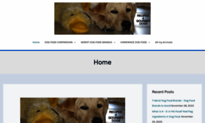 Recipes4gourmetdogs.com thumbnail