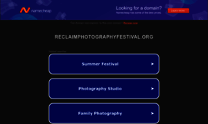 Reclaimphotographyfestival.org thumbnail