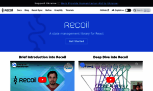 Recoiljs.org thumbnail