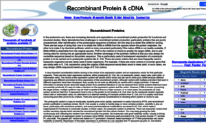 Recombinant-protein-dna.org thumbnail