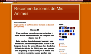 Recomendacionesdemisanimes.blogspot.com.es thumbnail