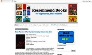Recommendbooks.blogspot.com thumbnail